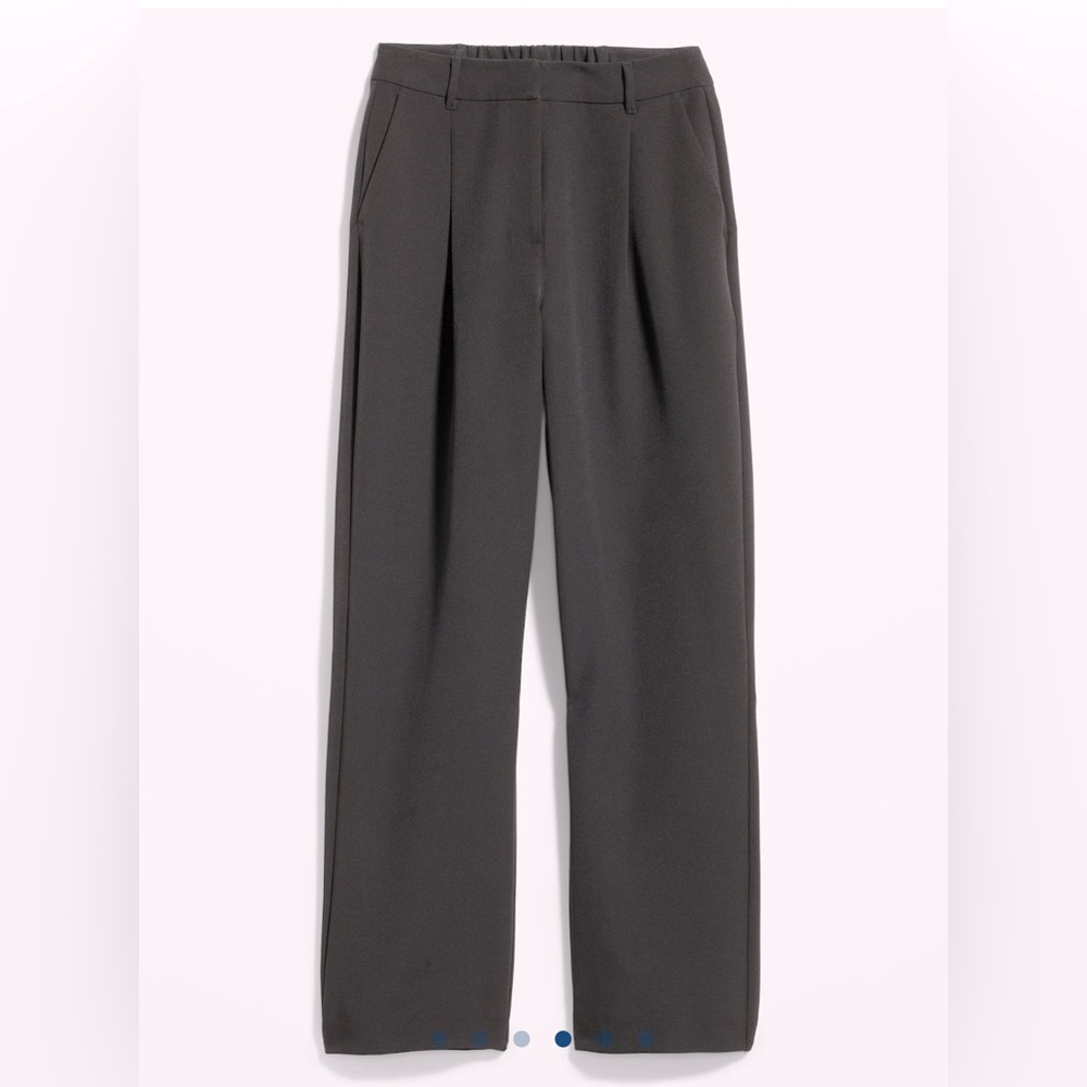 NWT Old Navy Extra High-Waisted Pleated Trouser Wide-Leg Pants for Women